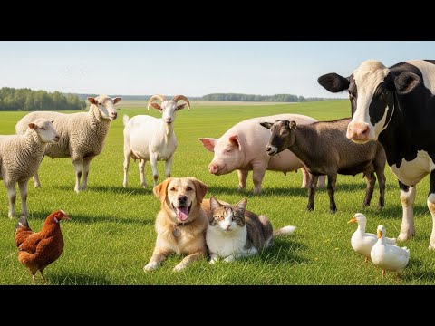 Beautiful Animal Moments Chicken ,Cow ,Duck ,Elephant ,Puppy ,Kitten ,Pig ,Horse   Animal Sounds