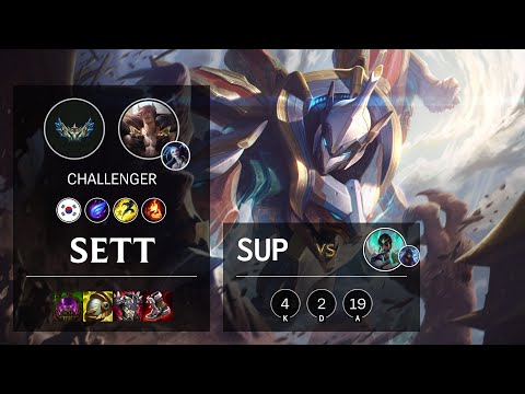 Sett Support vs Karma - KR Challenger Patch 12.3