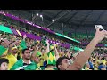 🇭🇷 🇧🇷 Croatia vs. Brazil I Torcida Brazil after 1-0 goal Neymar