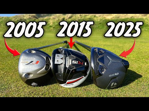 2005 Vs 2015 Vs 2025 TaylorMade Driver Test - Surprising Results!