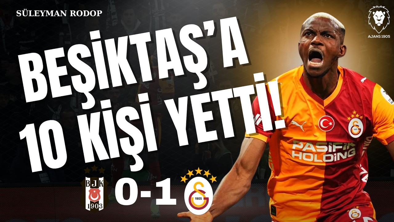 Beşiktaş - Galtasaray Maç Sonu Canlı Yayını