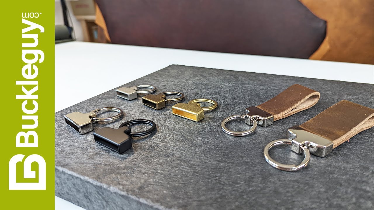 Easy Way to Make Key Fobs with Metal Hardware