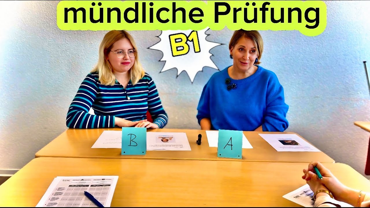 Mündliche Prüfung B1 | Sprechen | DTZ | Gast | TELC #mündlicheprüfung #dtz #b1prüfung