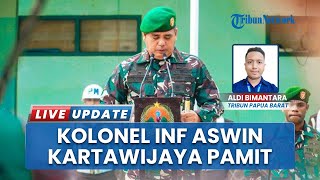 Pamit dari Fakfak Papua Barat, Ini Momen Pengantaran Kolonel Infanteri Aswin Kartawijaya oleh Warga