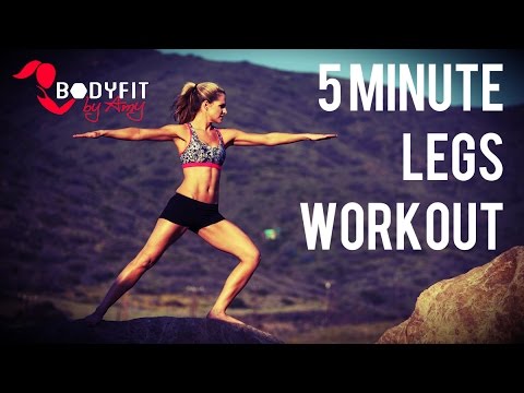 5 Minute Leg and Butt Workout