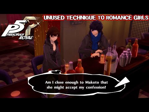 Unused Sojiro's technique to romance girls - Persona 5 Royal