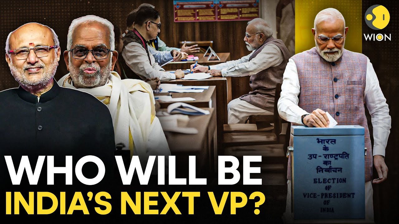 India Prepares to Elect Next VP: Radhakrishnan vs Sudershan Reddy, Who Will Win? | WION Originals