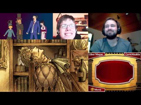 Let's Play Together Professor Layton VS Ace Attorney [blind] German #128