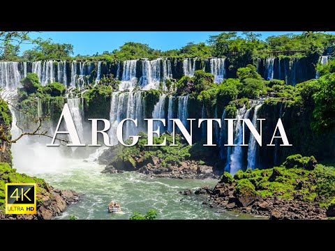 FLYING OVER ARGENTINA (4K UHD) - Relaxing Music Along With Beautiful Nature Videos - 4K Video