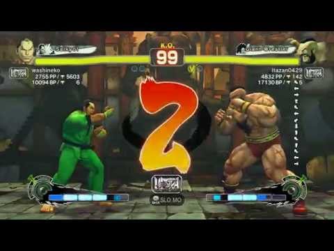 USFIV~ Dan (washineko) vs.  Zangief (Itazan0429) HD