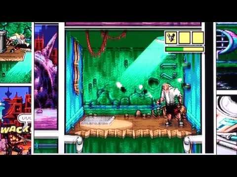 Comix Zone on Mega Drive / Genesis. Gameplay & Commentary