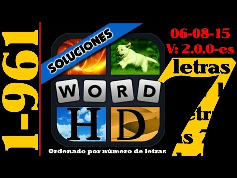 4 Fotos 1 Palabra | Todas las soluciones de 7 letras (1-961)