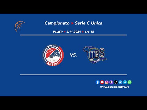 HIGHLIGHTS SERIE C UNICA BASKET GIRONE N 2024-2025 - VIRTUS ASSISI VS. UBS FOLIGNO