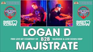 Logan D B2B Majistrate w/ Eksman & Evil B - Warning Power Hour Dec 2015