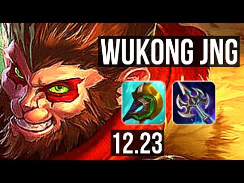 WUKONG vs SEJUANI (JNG) | 9/2/4, 1.0M mastery, Godlike | KR Master | 12.23
