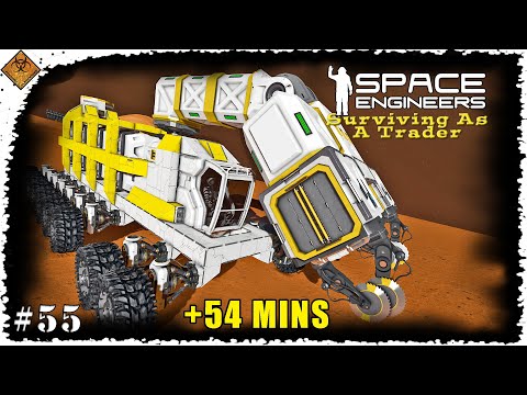 Space Engineers Surviving As A Trader - Truck Upgrade EP55