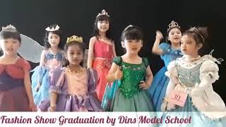 DINS MODEL SCHOOL - fashion show graduation