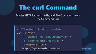 Download the video "Master the curl Command: A Beginner's Guide to Web Requests"