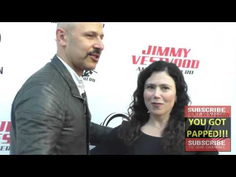 Alex Borstein and Maz Jobrani at Comedian Maz Jobrani's Premiere Of Jimmy Vestvood Amerikan Hero at