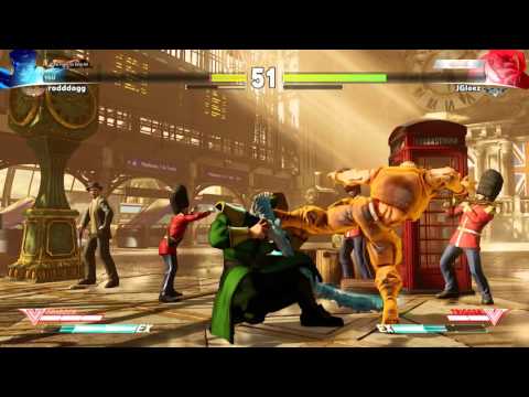 Street Fighter V Rashid Online Matches 2/19/16 Part 1