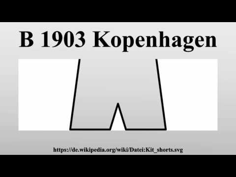 B 1903 Kopenhagen