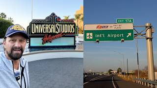 California Travel Day & Universal Studios Hollywood Fun! | Flying MCO to LAX, Ride POVs & More Fun!