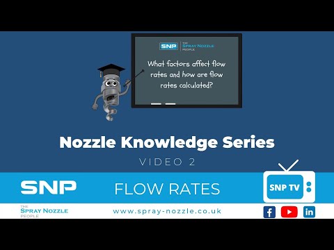 Nozzle Knowledge Series - Video 2: Flow Rates
