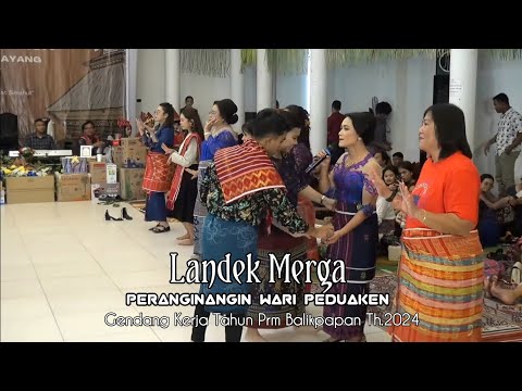 Kerja Tahun 2024 || Landek Merga Perangin-angin Gendang Kerja Tahun PRM BALIKPAPAN Th.2024 Wari 2