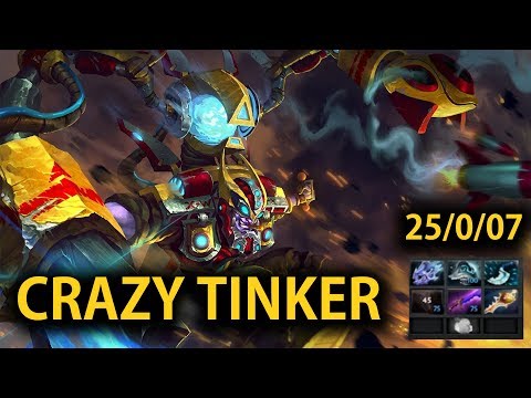 Tinker God of  MID Best  Dota 2  Gameplay | Dota 2 best Gameplays