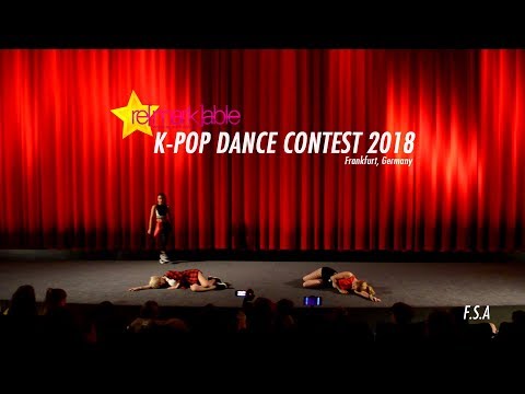 K-Pop Dance Contest 2018 - F.S.A (Group) - Frankfurt, Germany