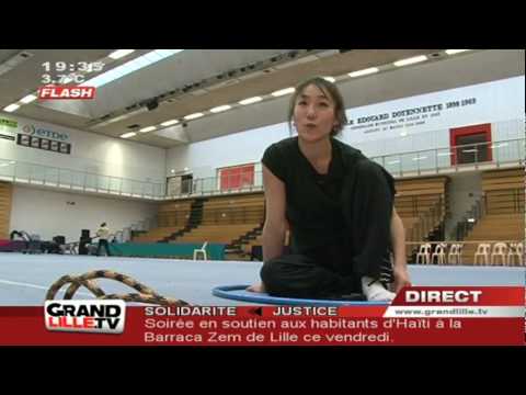 Championnat de France de GRS au palais des sports de Lille