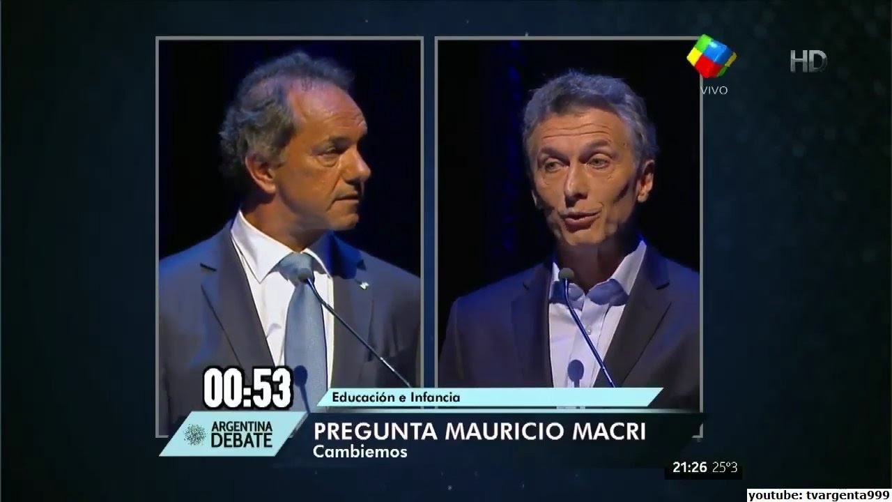 Argentina Debate, Debate Presidencial 2015 - Ballotage Scioli y Macri