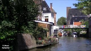 preview picture of video 'Appingedam,met de boot door het Damsterdiep 3 Aug. 2013'