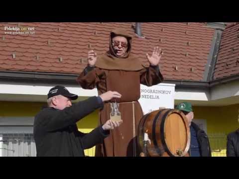 Martinovanje pri Mali Nedelji - krst mošta