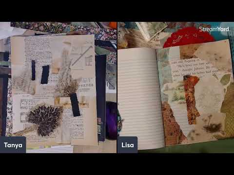 Collage Desk Journal with Lisa Part 1