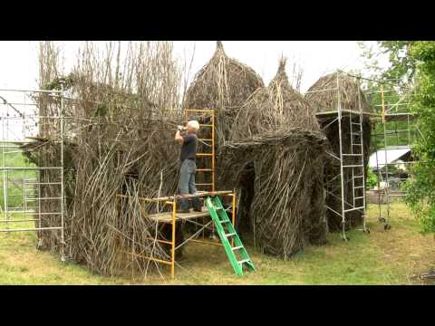 Patrick Dougherty "Diamonds in the Rough" Time Lapse