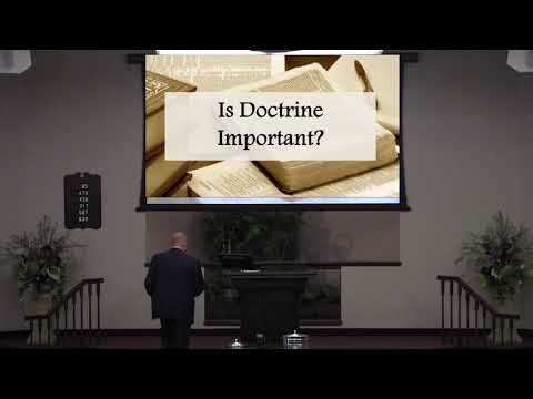 160904 PM Is Doctrine Important