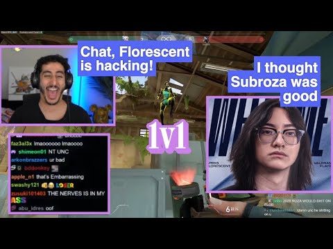 Subroza 1v1 Florescent in new Skirmish mode (did unc get COOKED??) [2 POVs with traded]