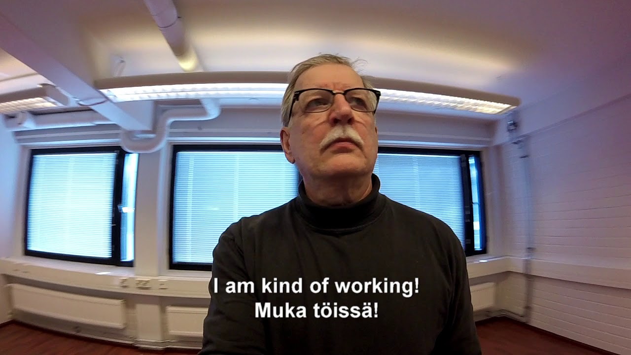 Muka eläkkeellä - I am kind of retired