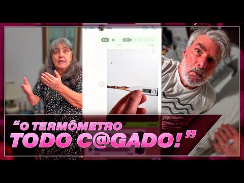 TROLLEI MINHA MÃE COM O TERMÔMETRO SUJO