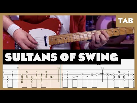 Dire Straits - Sultans of Swing - Guitar Tab | Lesson | Cover | Tutorial