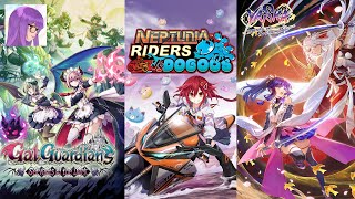 L'P: Gal Guardians: Servants of the Dark/Neptunia Riders VS Dogoos/Yasha: Legends of the Demon Blade