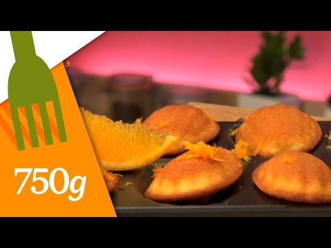 Recette de Madeleines à l'orange - 750g