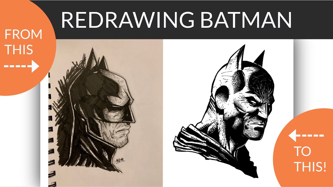 REDRAWING BATMAN