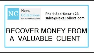 Collect Money from a Client Without Losing Him
