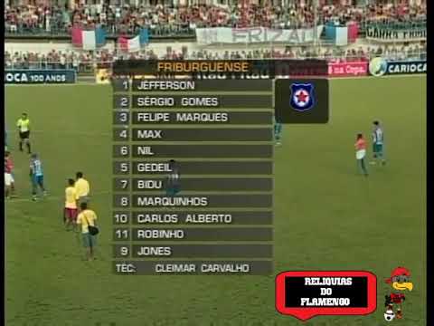 Flamengo 3 x 3 Friburguense | Carioca 19/02/2006 | Melhores momentos