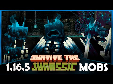 "Survive The Jurassic" Deep Dark Minecraft Mod Showcase /Presentation