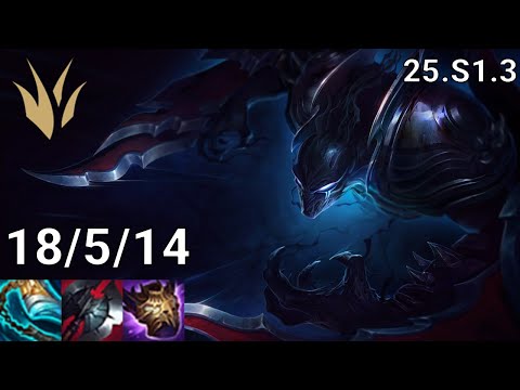 Nocturne Jungle vs Jarvan IV - EUW Master | Patch 25.S1.3