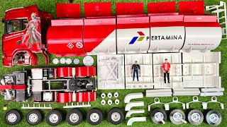 Merakit Truk Tanki Pertamina | RC Huina Kabolite Scania
