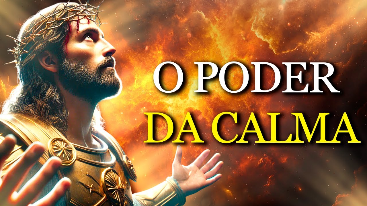 JESUS REVELOU o PODER PODEROSO da CALMA que ATRAI BÊNÇÃOS para VOCÊ | Versículos Bíblicos
